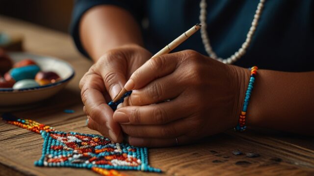 Penny Corn Beadwork